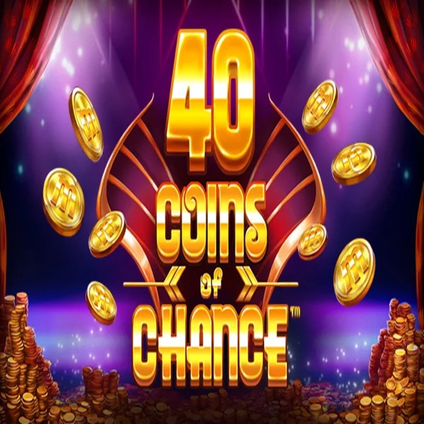 40 Coins of Chance online game logo by SYNOT Games on vegaskaszino.net