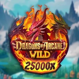 Try Dragons of Arcane Wild slot by Foxium on vegaskaszino.net – logo image
